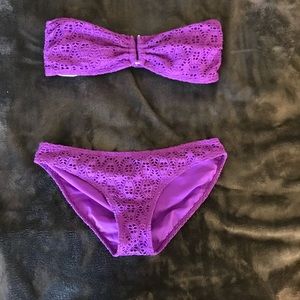 Purple bikini